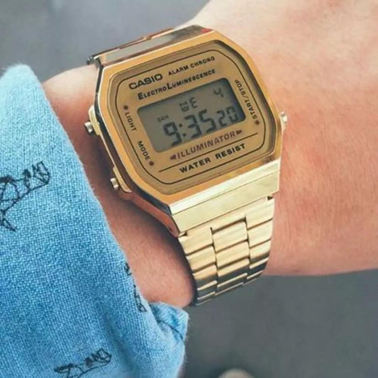Casio Vintage Gold Digital Unisex Watch